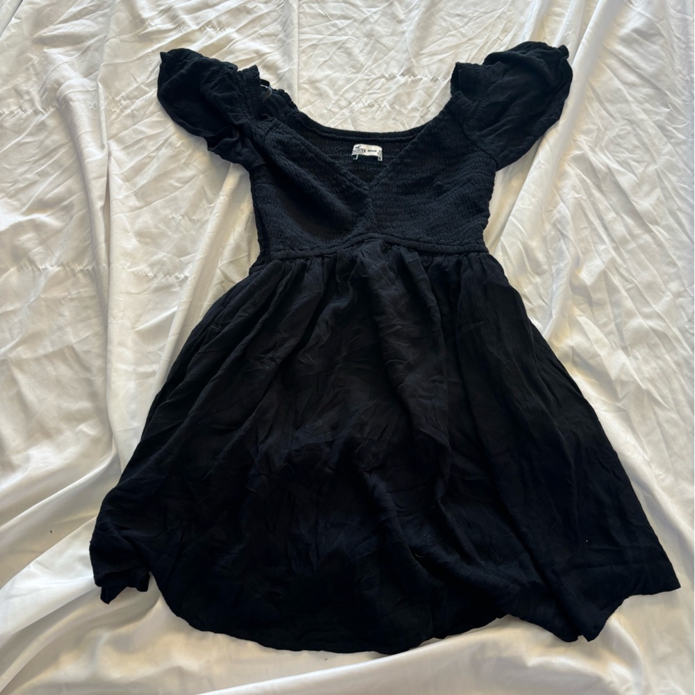 Hollister black extra small XS romper stretchy cute fabric